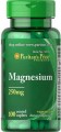 Magnesium 250mg 100 capsules Puritan's Pride