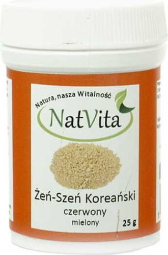  Korean Ginseng Panax 25g NATVITA