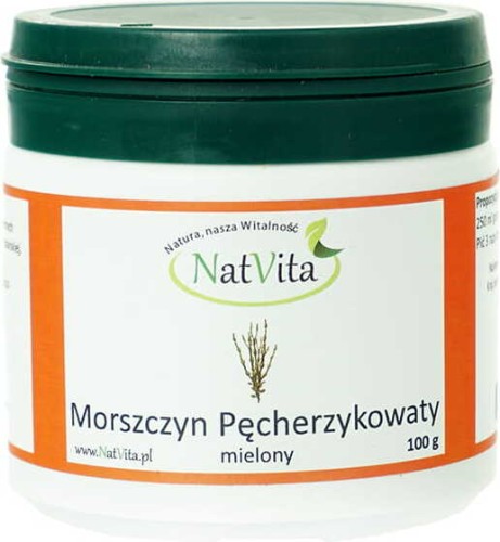 BLADDER WRACK ALGAE GROUND 100g NatVita