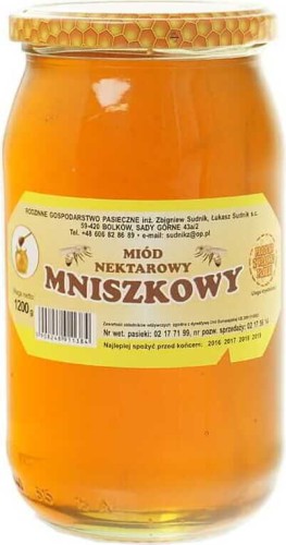 Nectar paardenbloem honing 1200g Family Pasieka Sudnik