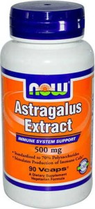 Astragalus Astragalus extract 500mg 90 capsules NU VOEDSEL