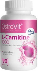 L- Carnitine 1000mg 90 tablets OstroVit