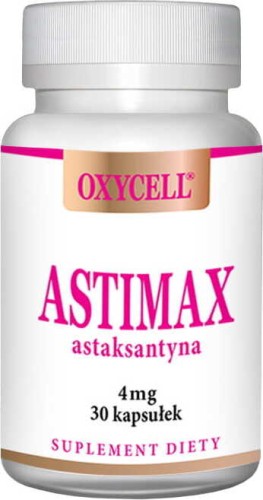 ASTIMAX ASTAXANTHIN 4mg 30 CAPSULES OXYCELL