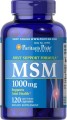 MSM organic sulfur 1000mg 120 capsules Puritan's Pride