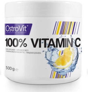 Witamina C w proszku kwas L-askorbinowy 100% VITAMIN C 500g OstroVit