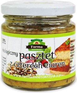 FOUR GRAINS PÂTÉ BIO 170 g - FARMA ŚWIĘTOKRZYSKA