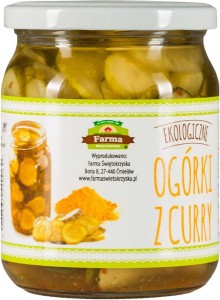 CUCUMBER WITH CURRY BIO 320 g - FARMA ŚWIĘTOKRZYSKA