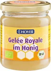 HONEY WITH BEE'S MILK BIO 250 g - HOYER