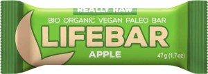Bar apple raw gluten-free BIO 47 g - Lifefood