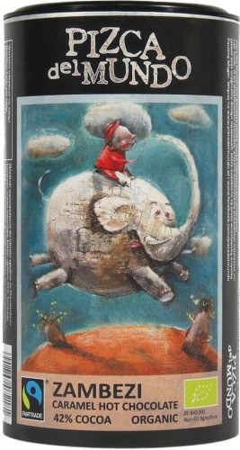 Hot chocolate Zambezi caramel BIO 250 g - PIZCA DEL MUNDO FAIR TRADE