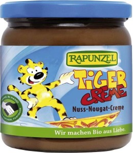 NOTEN- EN CHOCOLADECRME "TIGER" BIO 400 g - RAPUNZEL