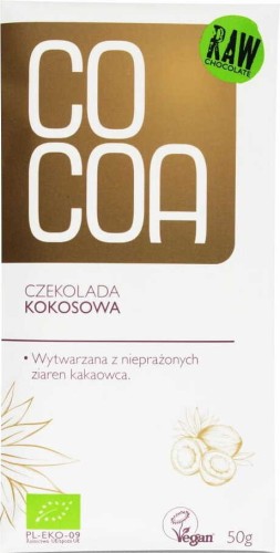 BIO KOKOSNOOT CHOCOLADE 50 g - CACAO