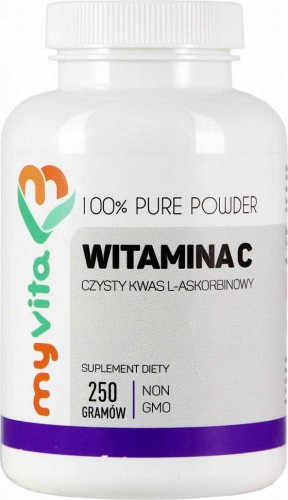 Witamina C kwas l-askorbinowy proszek 250g MyVita