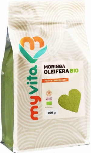 Bio Moringa Oleifera powdered leaf 100g MyVita