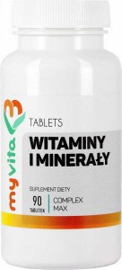 Witaminy i Minerały Complex 90 tabletek MyVita