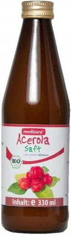 ACEROLA JUICE BIO 330 ml - MEDICURA