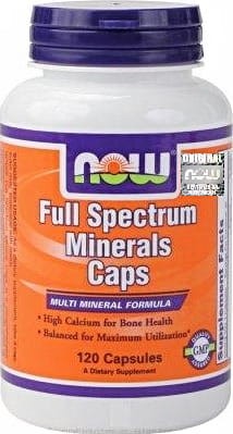 Full Spectrum Mineral 120caps. NOW FOODS