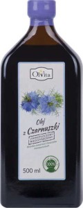 Olej z czarnuszki zimnotłoczony nierafinowany nieoczyszczony 500ml Olvita