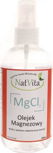 Magnesium oil, magnesium chloride 250ml, NatVita