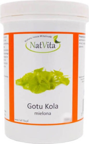 GOTU KOLA COLA Indian Pennywort 100g NatVita