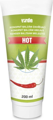 Verwarmende hennepbalsem HEET 200 ml VIRDE