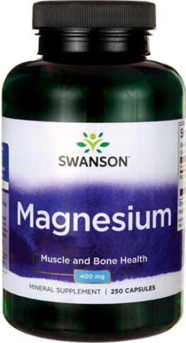 Magnesium magnesium oxide 200mg 250 capsules SWANSON