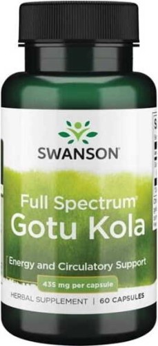 Gotu Kola cola 435mg 60 kapsułek SWANSON