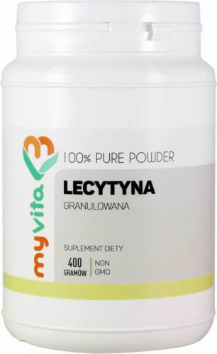 Soy lecithin - granulated NON-GMO lecithin 400g MyVita