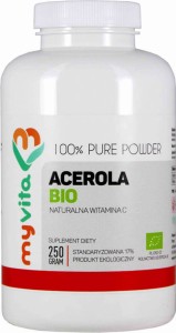 Acerola BIO natural vitamin C powder 250g MyVita