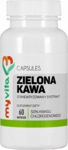 Green coffee 1000mg 60 capsules MyVita