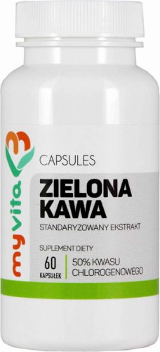 Green coffee 1000mg 60 capsules MyVita