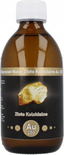 Nonionic nano colloidal gold Au 250 300ml Vitacolloids