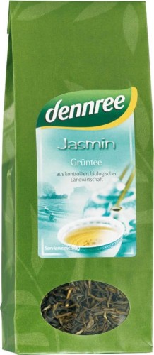 JASMINE GREEN LEAF TEA BIO 100 g - DENNREE