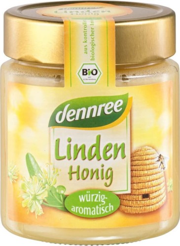 LINDEN HONEY BIO 500 g - DENNREE