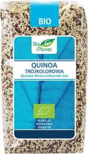 QUINOA TRÓJKOLOROWA BIO 500 g - BIO PLANET