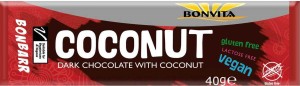 COCONUT BAR LACTOSE-FREE GLUTEN-FREE BIO 40 g - BONVITA