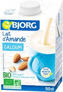 ALMONDS DRINK UHT WITH CALCIUM BIO 500 ml - BJORG