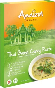PASTE CURRY THAI GREEN BIO 80 g - AMAIZIN