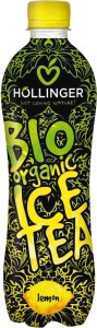 ICE TEA DRINK WITH LEMON FLAVOR BIO 500 ml (PET) - HOLLINGER