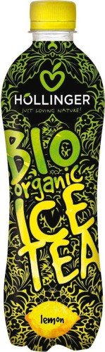 ICE TEA DRINK WITH LEMON FLAVOR BIO 500 ml (PET) - HOLLINGER