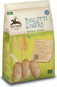 Spelled cookies with vitamin B1 for children BIO 250 g - Alce Nero