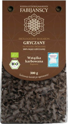 PASTA (BUCKWHEAT) REGINETTE BIO 300 g - FABIJAŃSCY