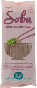 SOBA PASTA (BUCKWHEAT) BIO 200 g - TERRASANA