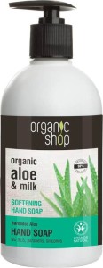 Liquid hand soap for softening, Barbados aloe vera 500 ml - ORGANIC SHOP