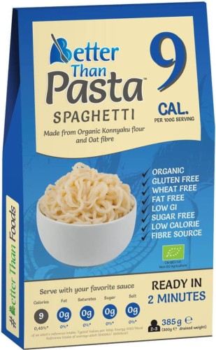 MAKARON KONJAC SPAGHETTI BEZGLUTENOWY BIO 385 g - BETTER THAN FOODS