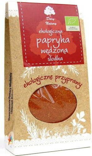 PAPRYKA SŁODKA WĘDZONA BIO 50 g - DARY NATURY
