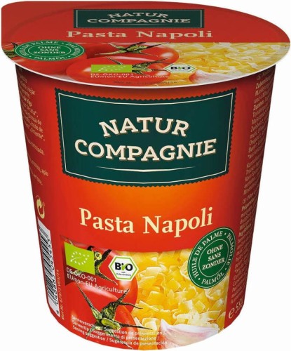 DISH IN A CUP PASTA NAPOLI BIO 59 g - NATUR COMPAGNIE