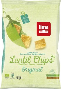 LENTIL CHIPS BIO 90 g - LIMA