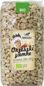 ORZESZKI ZIEMNE PRAŻONE BEZ SOLI BIO 1 kg - BIO PLANET