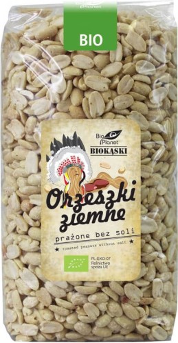ROASTED PEANUTS WITHOUT SALT BIO 1 kg - BIO PLANET